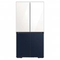 Samsung - BESPOKE 23 cu. ft. 4-Door Flex French Door Smart Refrigerator with Customizable Panels (panels sold separately) - Custom Panel Ready