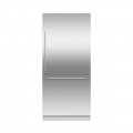 Fisher & Paykel - ActiveSmart 16.8 Cu. Ft. Bottom-Freezer Built-In Refrigerator - Custom Panel Ready