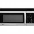 LG - 1.7 Cu. Ft. Over-the-Range Microwave - Stainless steel-6331663
