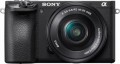 Sony - Alpha a6500 Mirrorless Camera with E PZ 16-50mm F3.5-5.6 OSS Lens - black