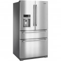Maytag - 26.2 Cu. Ft. 4-Door French Door Refrigerator - Stainless steel