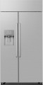 Dacor - 24.0 Cu. Ft. Side-by-Side Built-In Refrigerator with Precise Cooling and External Water & Ice Dispenser - Stainless Steel