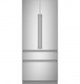 Café - 20.2 Cu. Ft.Built-In French Door Refrigerator with Bottom Freezer and Wi-Fi - Stainless Steel