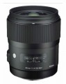 Sigma - 35mm f/1.4 DG HSM A Standard Lens for Select Sony Digital Cameras - Black