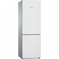 Bosch - 800 Series 10 Cu. Ft Bottom-Freezer Counter-Depth Refrigerator - White and stainless steel