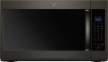 Whirlpool - 1.9 Cu. Ft. Over-the-Range Microwave with Sensor Cooking - Black stainless steel