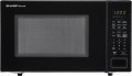 Sharp - Carousel 1.4 Cu. Ft. Microwave with Sensor Cooking - Black