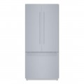 Bosch - Benchmark Series 19.4 Cu. Ft. French Door Built-In Smart Refrigerator - Stainless Steel