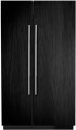 JennAir - 29.4 Cu. Ft. Side-by-Side Refrigerator with Capacitive Touch Controls - Custom Panel Ready