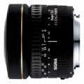 Sigma - 8mm f/3.5 EX DG Circular Fisheye Lens for Select Nikon Digital Cameras - Black