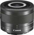 Canon - EF-M 28mm f/3.5 MACRO IS STM Lens for Canon EOS M Series Cameras - Black