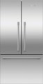 Fisher & Paykel - Active Smart 20.1 Cu Ft French Door Refrigerator with Ice - Stainless Steel