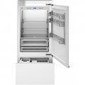 Bertazzoni - Professional Series 17.7 Cu. Ft. Bottom-Freezer Built-In Refrigerator - White