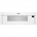Whirlpool - 1.1 Cu. Ft. Low Profile Over-the-Range Microwave Hood Combination - White-6196923
