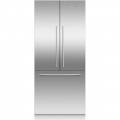 Fisher & Paykel - ActiveSmart 16.8 Cu. Ft. French Door Built-In Refrigerator - Stainless steel