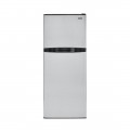 Haier - 11.6 Cu. Ft. Top-Freezer Refrigerator - Stainless steel