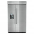 KitchenAid - 29.5 Cu. Ft. Side-by-Side Built-In Refrigerator - Stainless steel