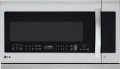 LG - 2.2 Cu. Ft. Over-the-Range Microwave - Stainless steel-3545028