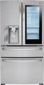 LG - InstaView™ Door-in-Door® 29.7 Cu. Ft. 4-Door French Door Refrigerator - Stainless steel