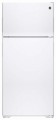 GE - 15.6 Cu. Ft. Frost-Free Top-Freezer Refrigerator - White-7880383